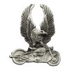 535161 - EAGLE ON BIKE PIN