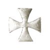 535886 - MALTESE CROSS PIN SILVER