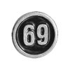 535939 - # 69 BIKER PIN