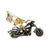 536418 - 3D ANGEL W/US FLAG MC PIN